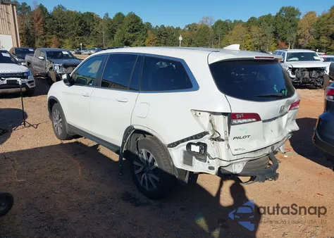 2020 Honda Pilot Awd Ex из США, поврежденный, VIN 5FNYF6H32LB039391